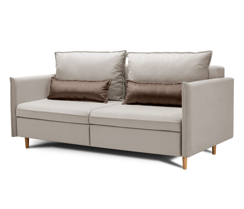 Диваны прямые, Диван кровать Оливер 160, микровелюр