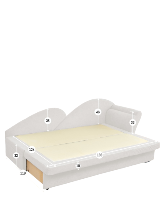 Диваны угловые кухонные, Диван 2212 правый угол