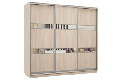 Шкаф-купе Премьер 41 (15;15;15) трёхдверный