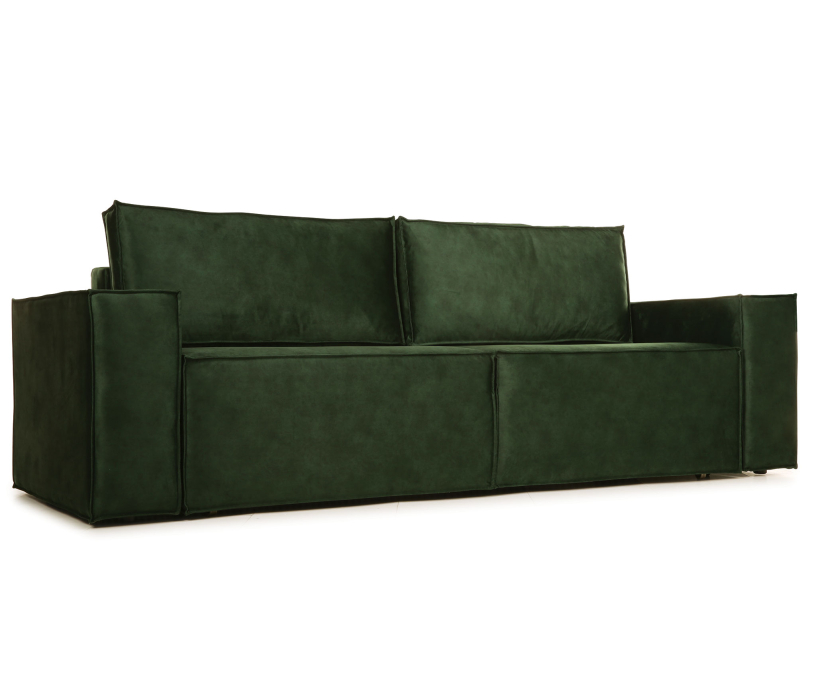Диваны с ящиком для белья, Диван-кровать Лофт, велюр