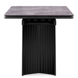 Стеклянный стол Вейв 140(200)х80