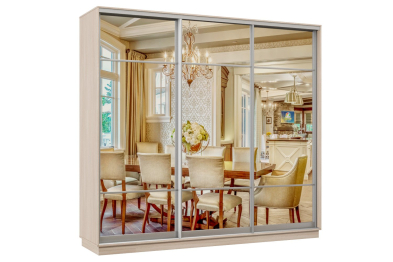 Шкаф-купе Премьер Лайт 62 (11;11;11) трехдверный