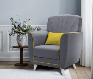 Кресло для отдыха Шарлиз, микровелюр