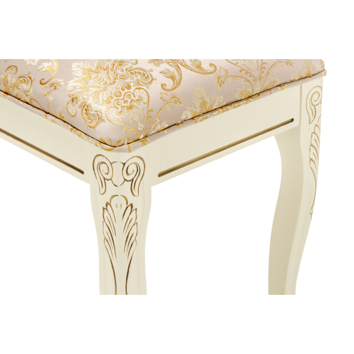 Банкетки, Банкетка Валентино (патина золото / бежевый)