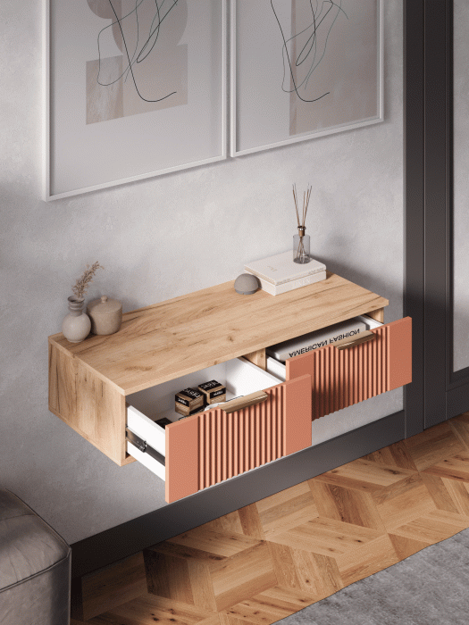 Прикроватные и настенные  столики, Тумба подвесная Ингрия Luxe 10