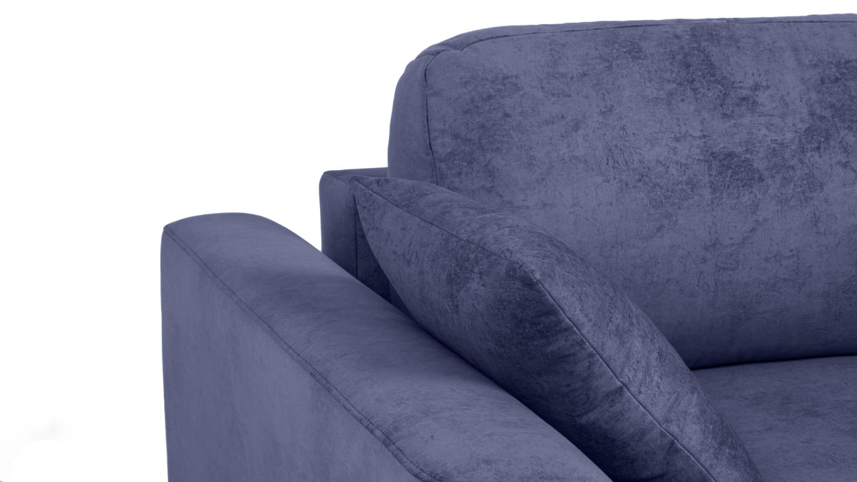 Диваны угловые в гостиную, Диван угловой Trump, велюр