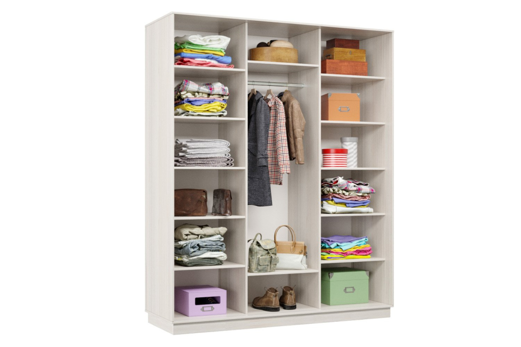 Шкафы-купе, Шкаф-купе Премьер 30 (16;16;16) трёхдверный