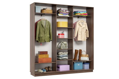 Шкаф-купе Премьер 41 (16;16;16) трёхдверный