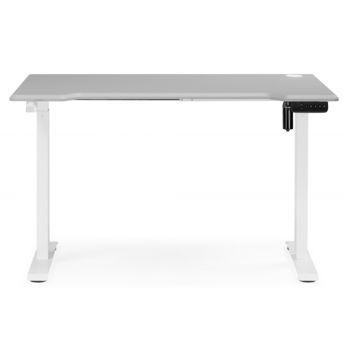 Прямые компьютерные столы, Компьютерный стол Маркос (белый)