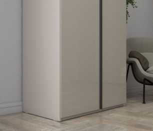 Шкаф 2-х дверный, 90 см Люкс