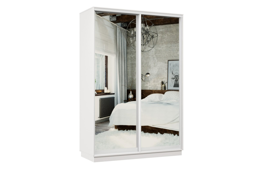 Шкафы-купе, Шкаф-купе Премьер 10 белый