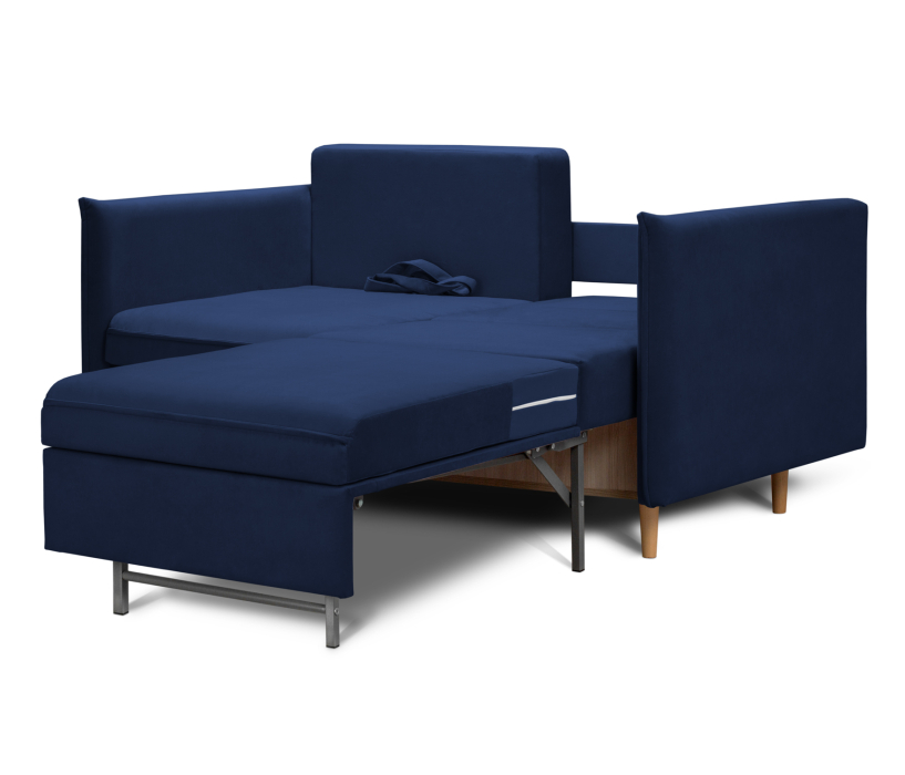 Дизайнерские диваны для гостиной, Диван кровать Оливер 120, микровелюр