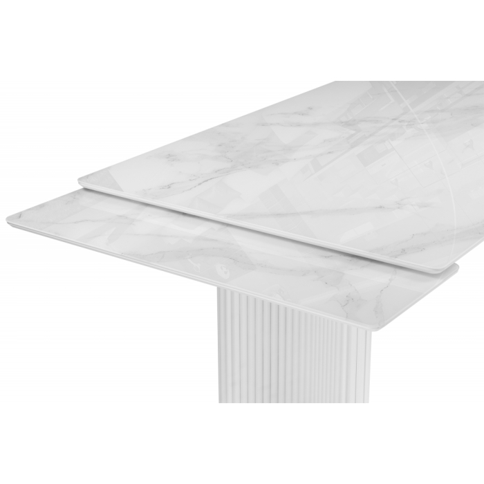 Обеденные столы, Стеклянный стол Мален new 240(320)x110