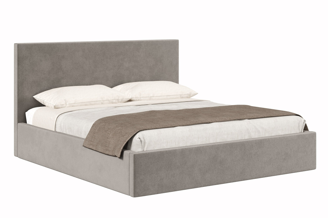 Мягкая кровать, Кровать Парма 1800 с подъёмным механизмом, велюр