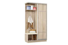 Прихожие, Прихожая Премьер 04 Лайт Мини 08 Левая Мягкая