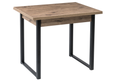 Обеденные столы, Стол деревянный Форли (черный матовый)