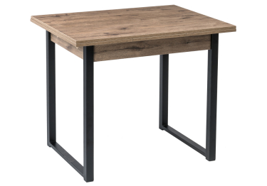 Стол деревянный Форли (черный матовый)