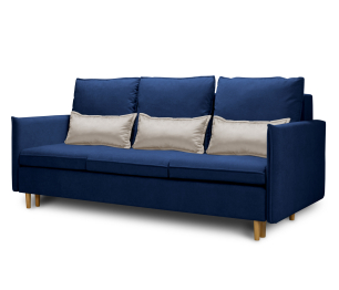 Диван кровать прямой Оливер,микровелюр