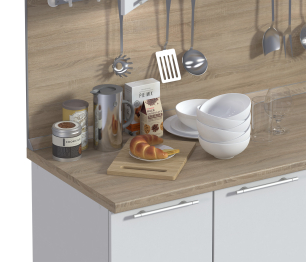 СтолешницаR3 38* 802*600 Дуб Сонома светлый (Дуб Бардолино) в упаковке