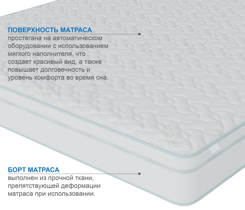 Другие размеры, Матрас Сити-Генуя в чехле Cooler 800х1900