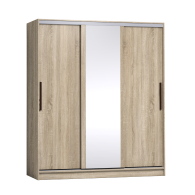Шкафы-купе 3-х дверные, Шкаф-купе 3-дв  Strike 1800 зеркало/лдсп  (в2105*ш1800*г595)