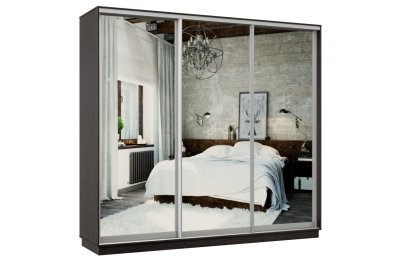 Шкаф-купе Премьер Лайт 62 (01;01;01) трехдверный