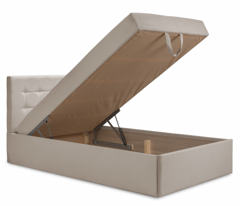 Двуспальные, Кровать тахта Слип 140 с подъемным механизмом, микровелюр