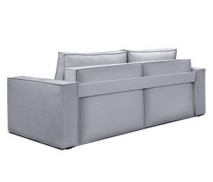 Диван угловой Чикаго со спальным местом, микровелюр