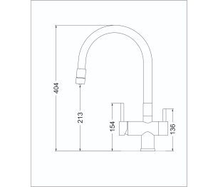 Смеситель ЕС - 3015