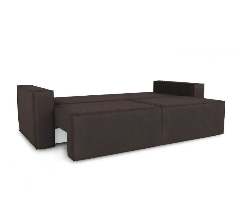 Диваны с ящиком для белья, Диван-кровать Лофт, велюр