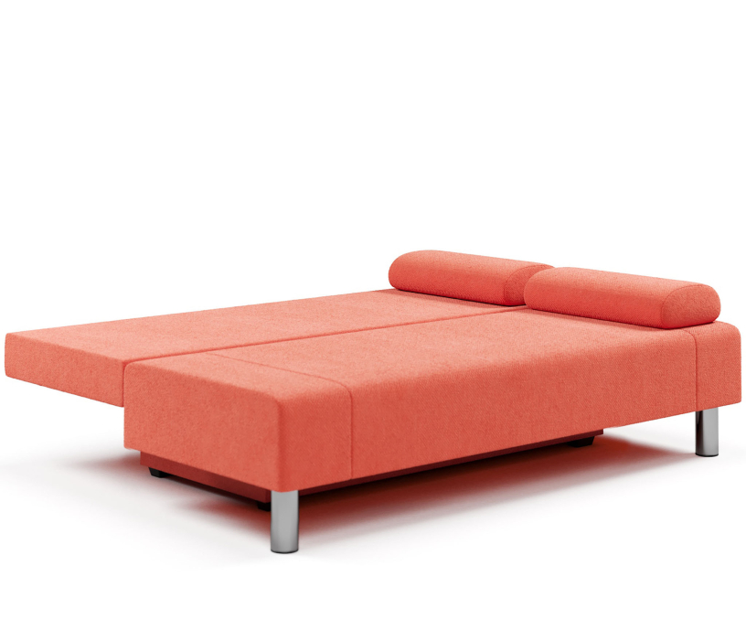 Диваны прямые, Диван-кровать прямой Парма еврокнижка,велюр