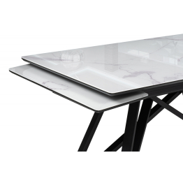 Стеклянный стол Вилсон 140(200)х80