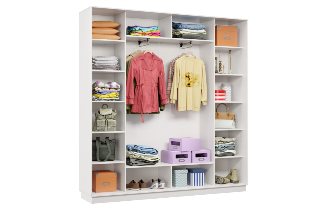 Шкафы-купе, Шкаф-купе Премьер Лайт 33 (08;05;08) трехдверный