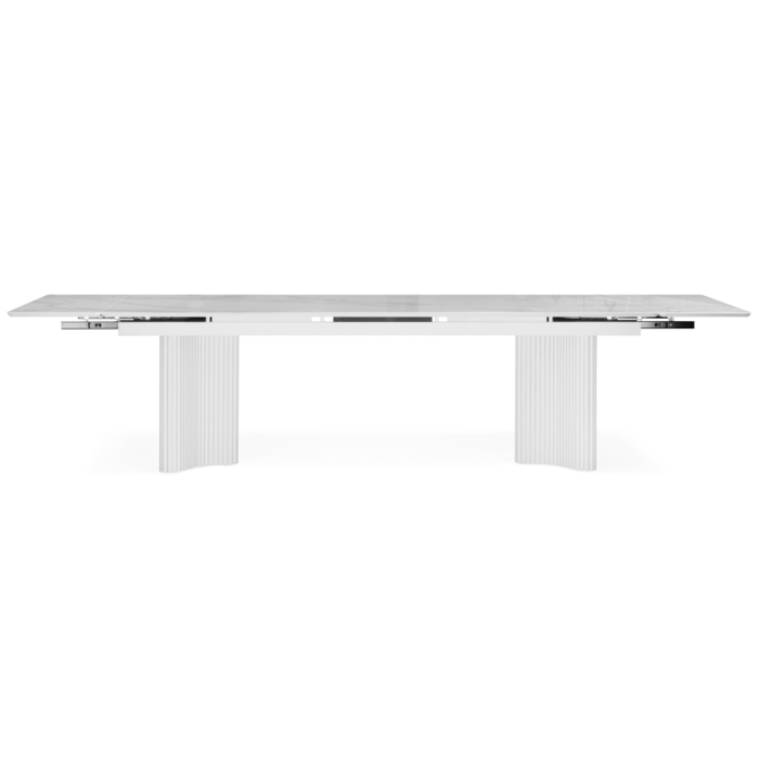 Обеденные столы, Стеклянный стол Мален new 240(320)x110