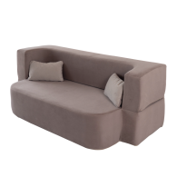 Детские диваны, Бескаркасный диван-кровать "Дадли ЛАЙТ" 1950*1050мм. велюр