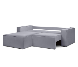 Диван угловой Чикаго со спальным местом, микровелюр
