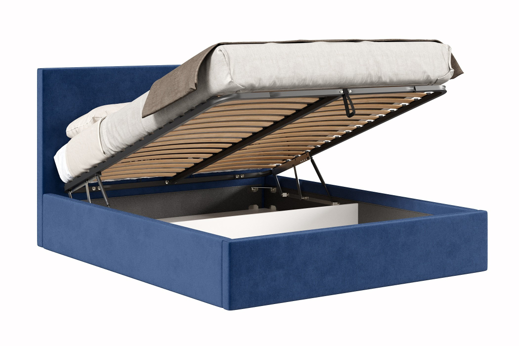 Мягкая кровать, Кровать Парма 1600 с подъёмным механизмом