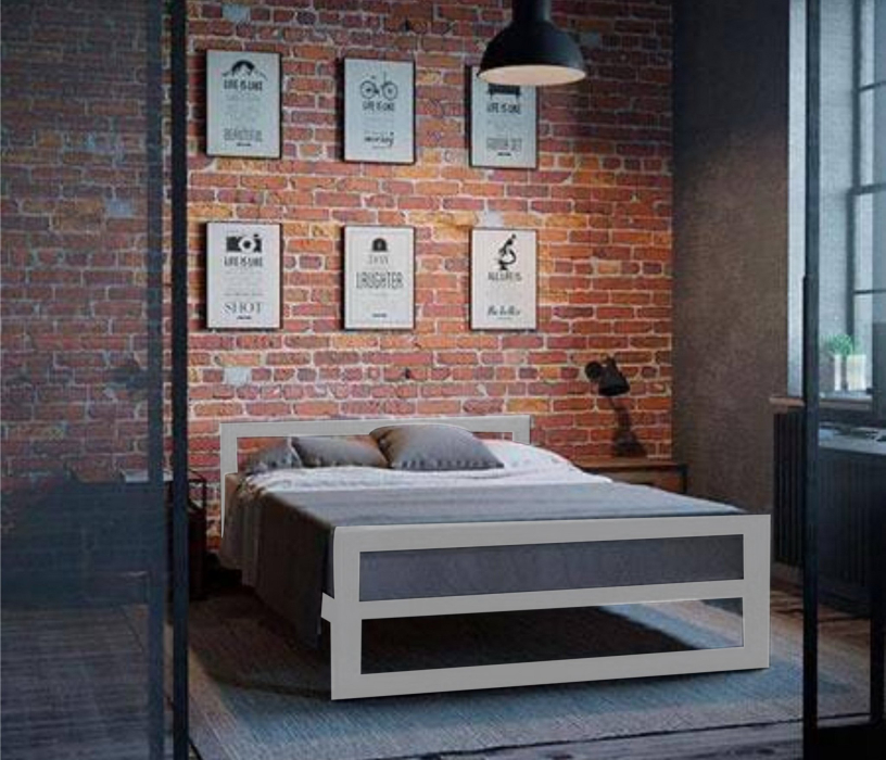Кровати 160 см, Кровать в стиле лофт Ричмонд 1.6
