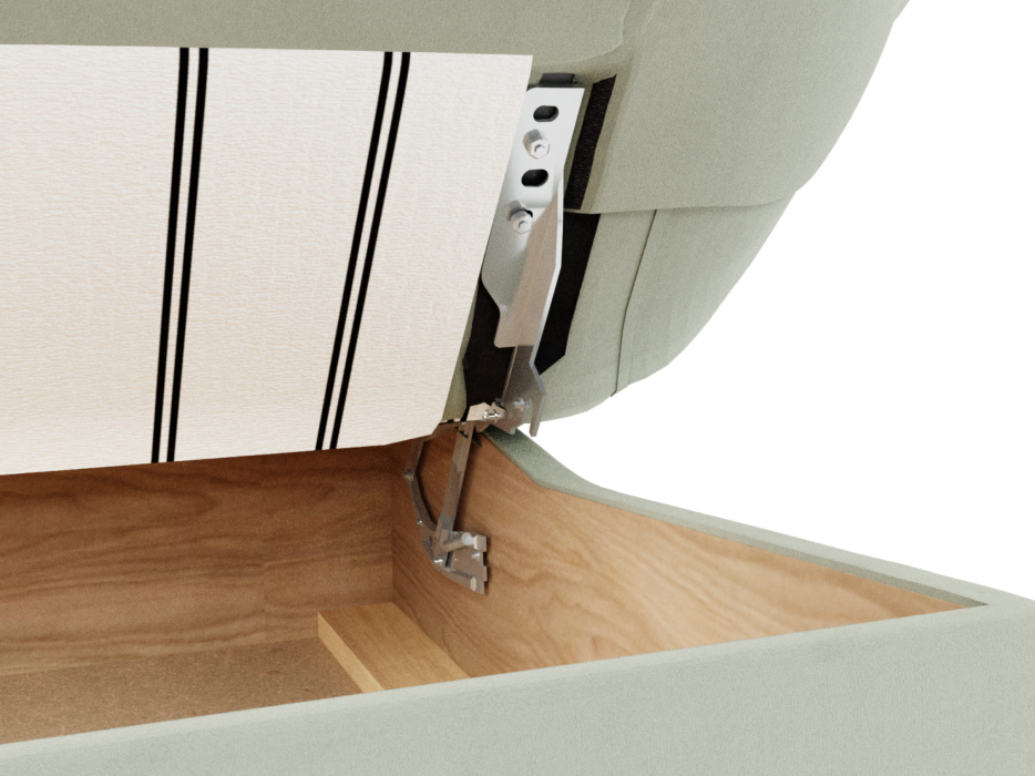 Диваны книжки, Прямой диван Клик-Кляк,велюр