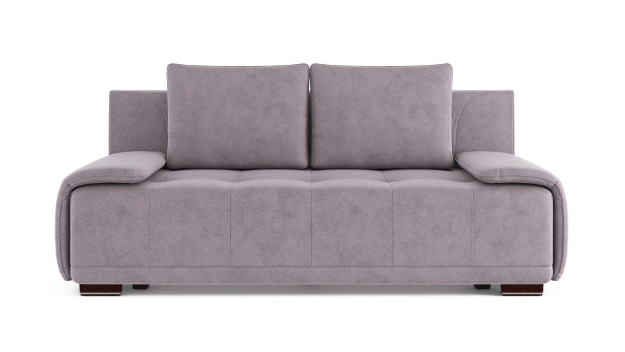 Диваны с ящиком для белья, Диван прямой Милан-1 Велюр