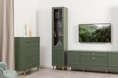 Шкаф витрина Марион 16.397.01