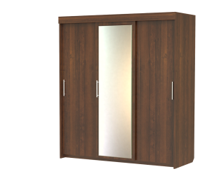 Шкаф-купе шк-20 3-х дверный с зеркалом