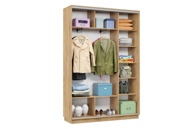 Шкаф-купе Премьер Лайт 09 Ф-1356 двухдверный