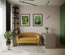 Диваны прямые, Диван прямой нераскладной Арзамас, велюр