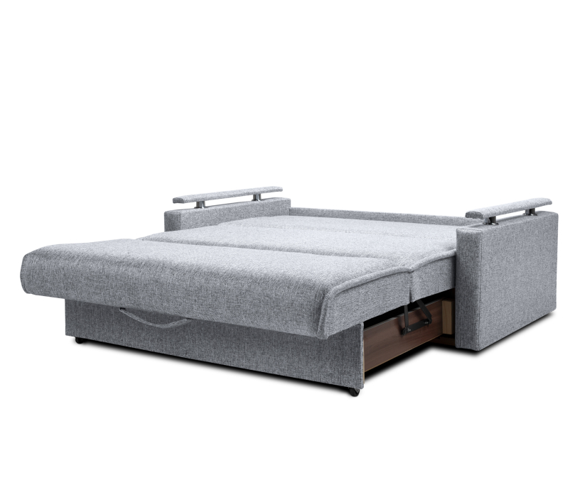 Диваны с ящиком для белья, Диван-аккордеон 1,0, рогожка