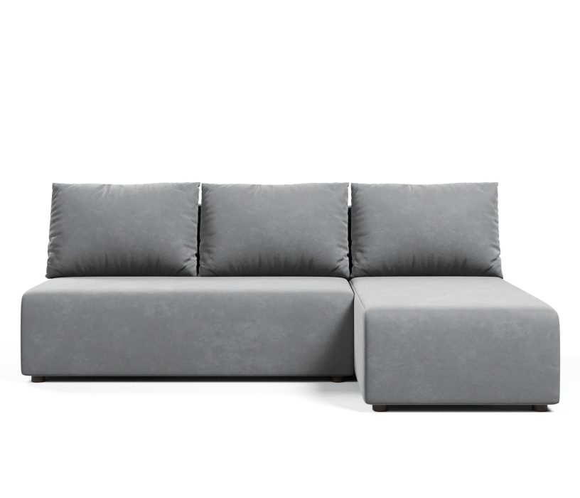 Диваны угловые, Угловой диван-кровать Каир (Комо, Крит), велюр