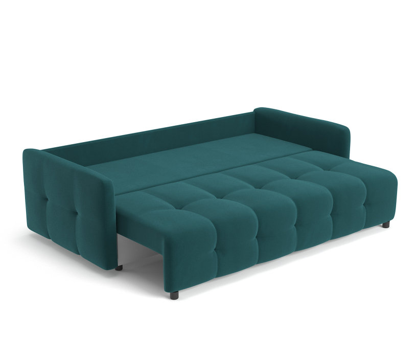 Диваны с ящиком для белья, Диван-кровать Квадро, велюр