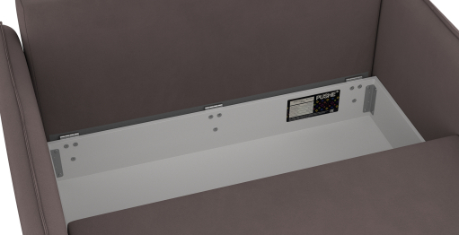 Диван-кровать Фьорд SMART 120, велюр