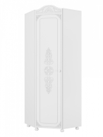 Угловые шкафы, Шкаф угловой Ассоль АС-521К (левый c короной)