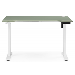 Компьютерный стол Маркос с механизмом подъема 140х80, белый